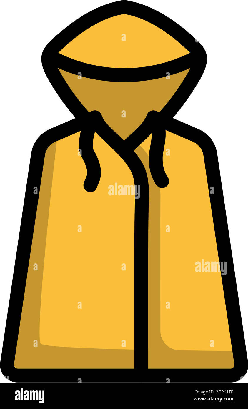 Icon Of Raincoat Stock Vector