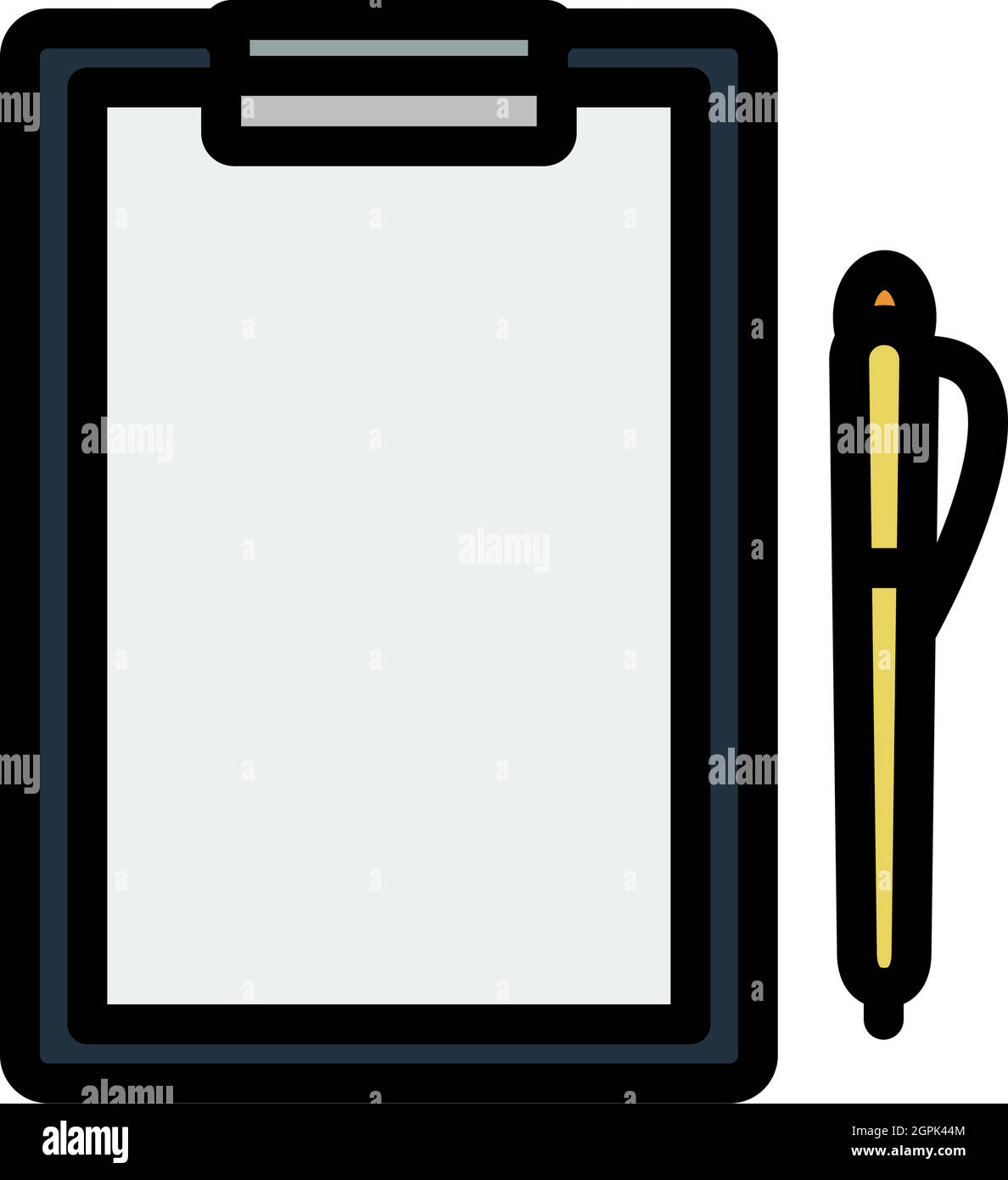 Icon Of Tablet And Pen Stock Vector Image & Art Alamy