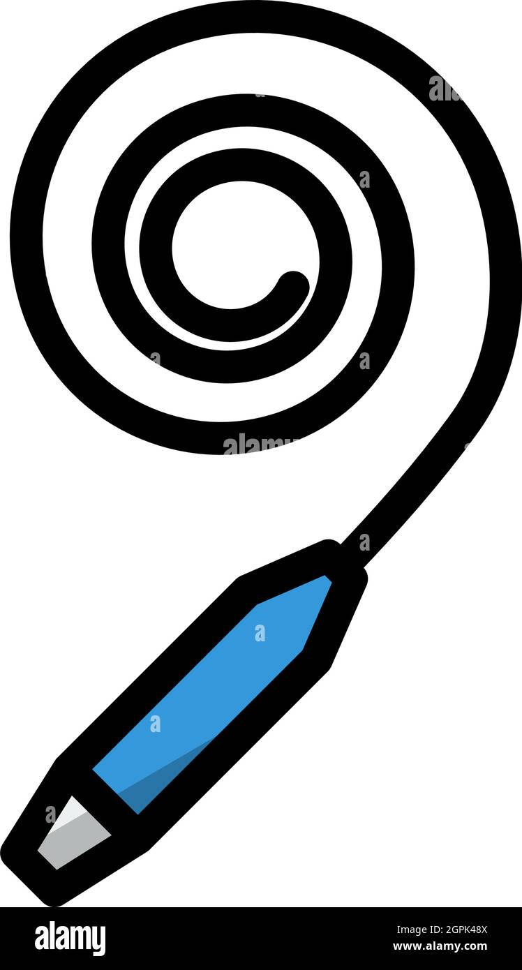 Party Whistle Icon Stock Vector