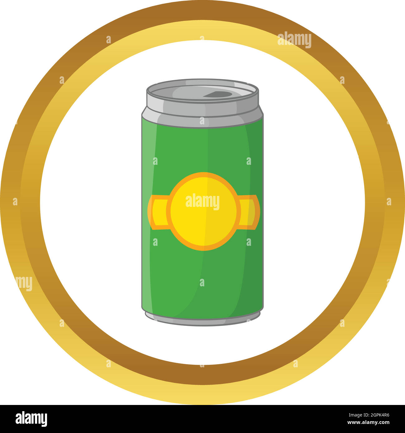 Aluminum cans for beer vector icon Stock Vector