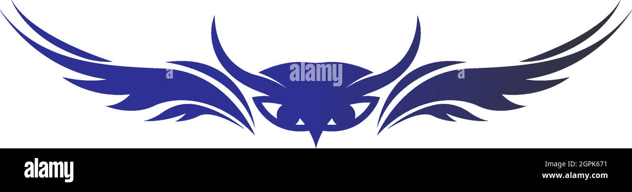 Owl logo vector icon design template Stock Vector Image & Art - Alamy
