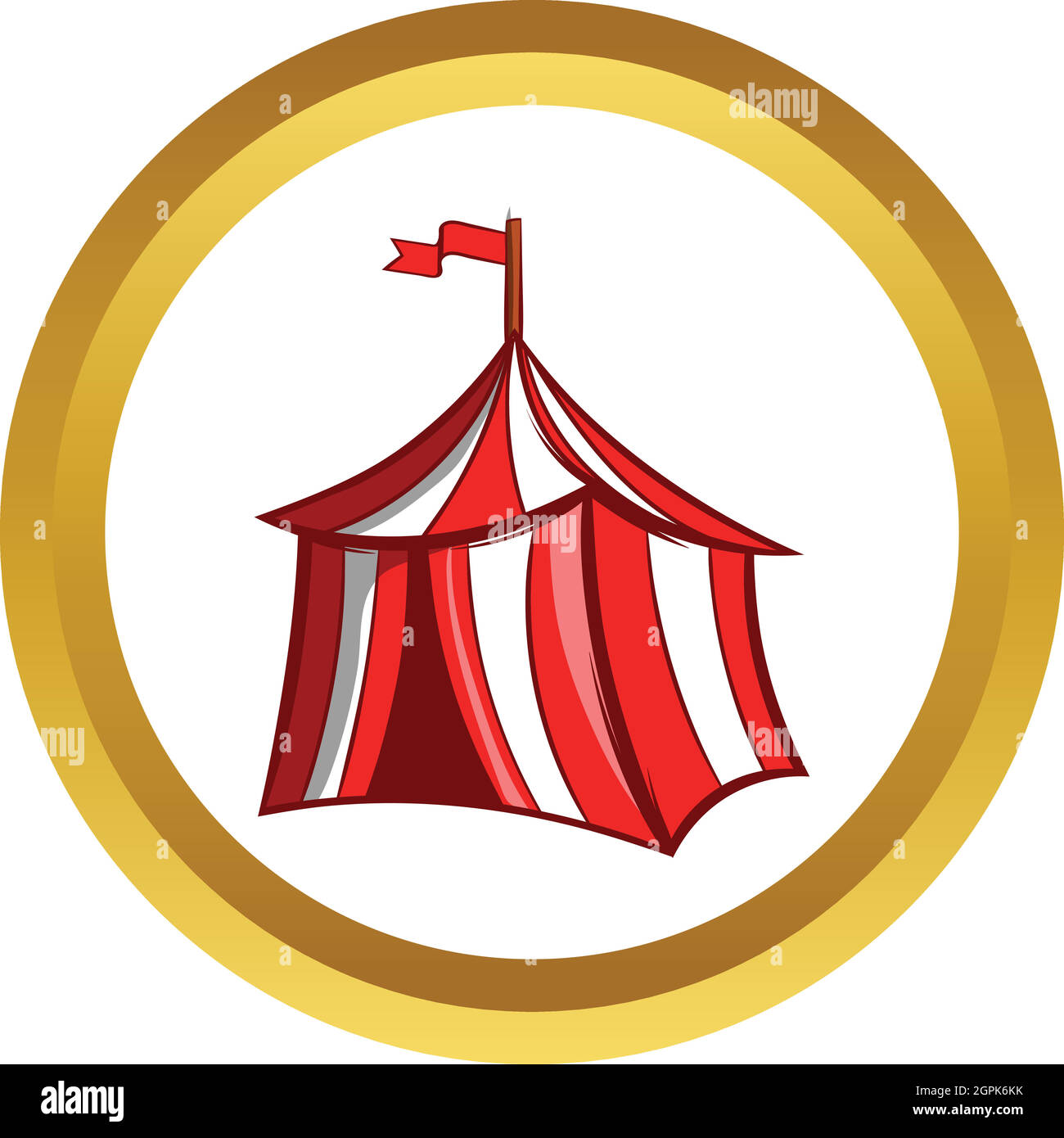 Renaissance fair tent Stock Vector Images - Alamy