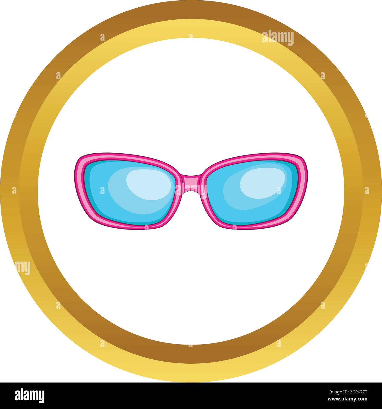 Sunglasses vector icon Stock Vector Image & Art Alamy