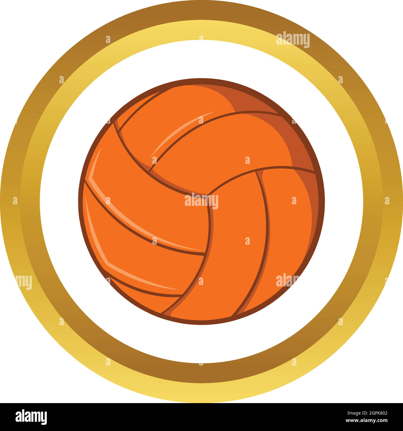 Volleyball vector icon Stock Vector