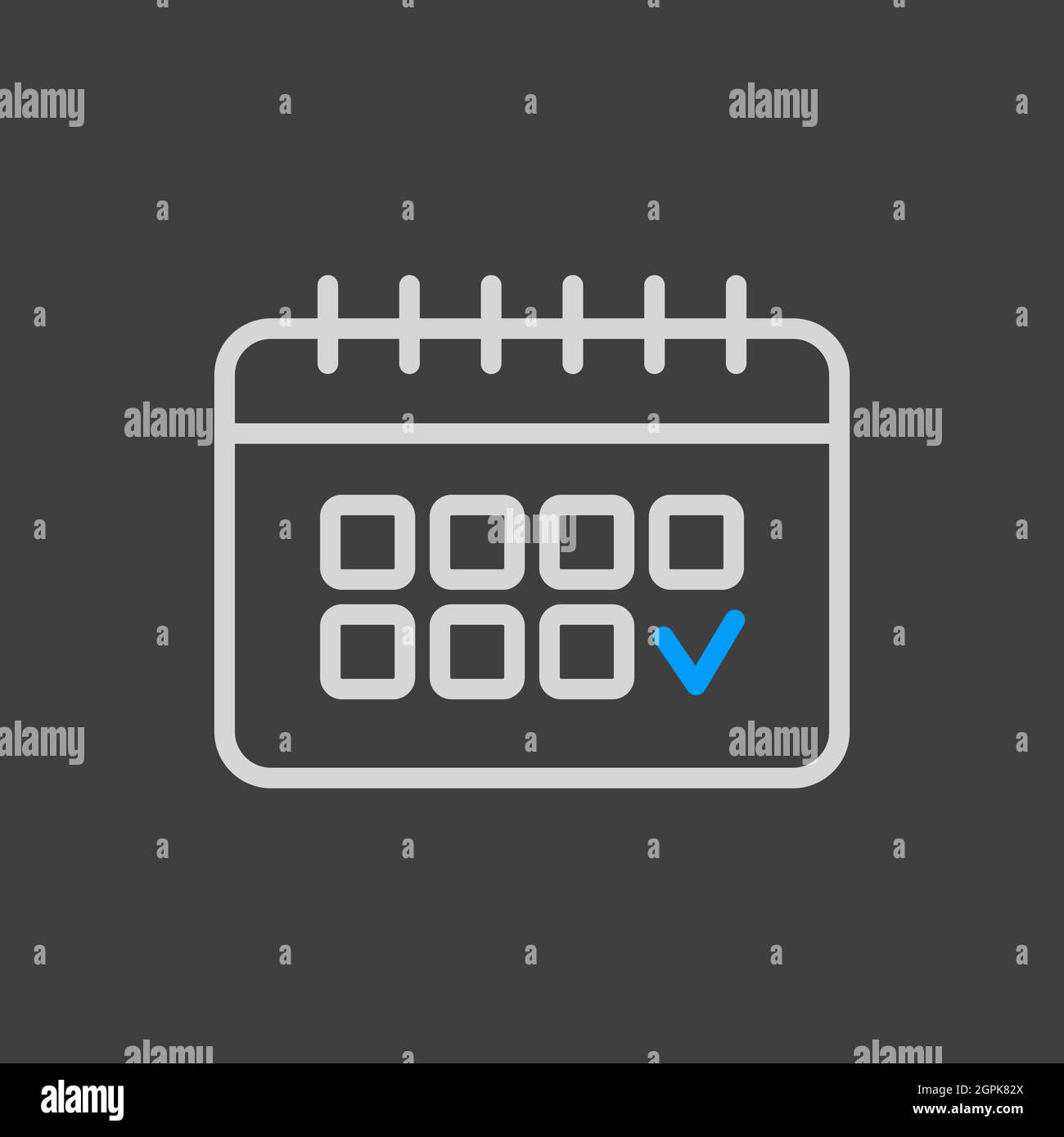Calendaricon Stock Vector Images Alamy