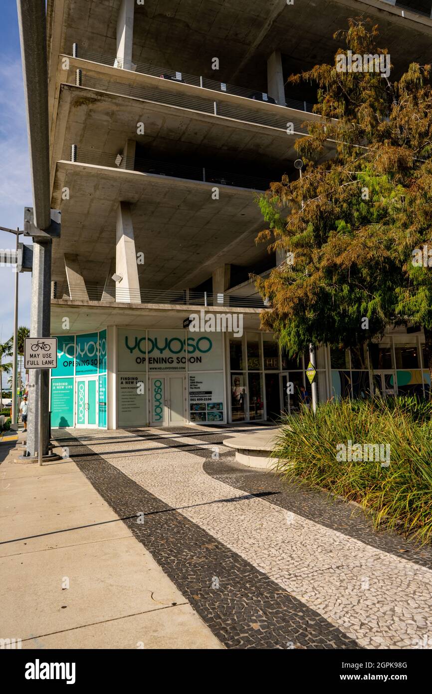 Miami Beach, FL, USA September 24, 2021 Yoyoso store coming soon to