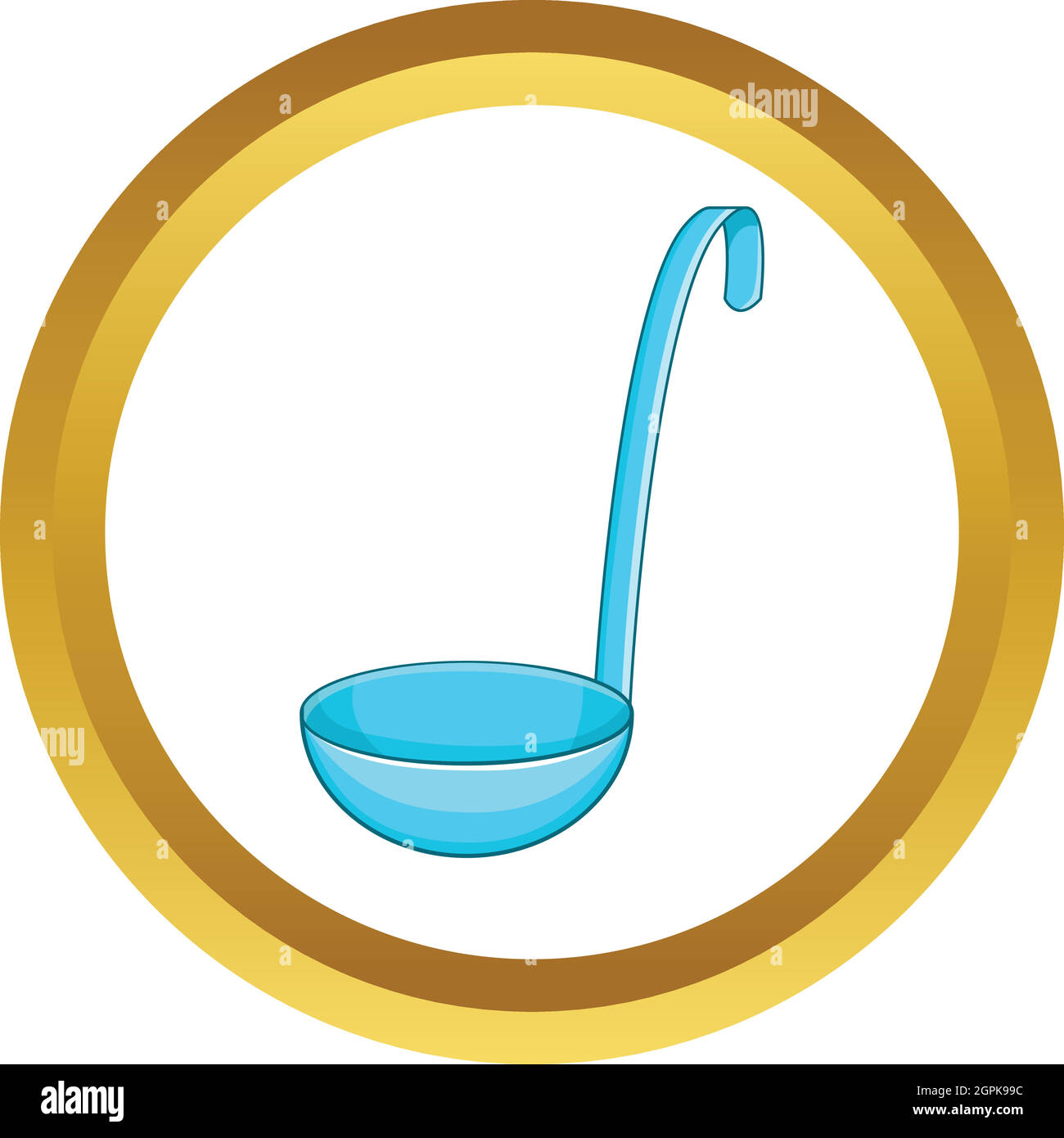 Ladle illustration Stock Vector Images - Alamy