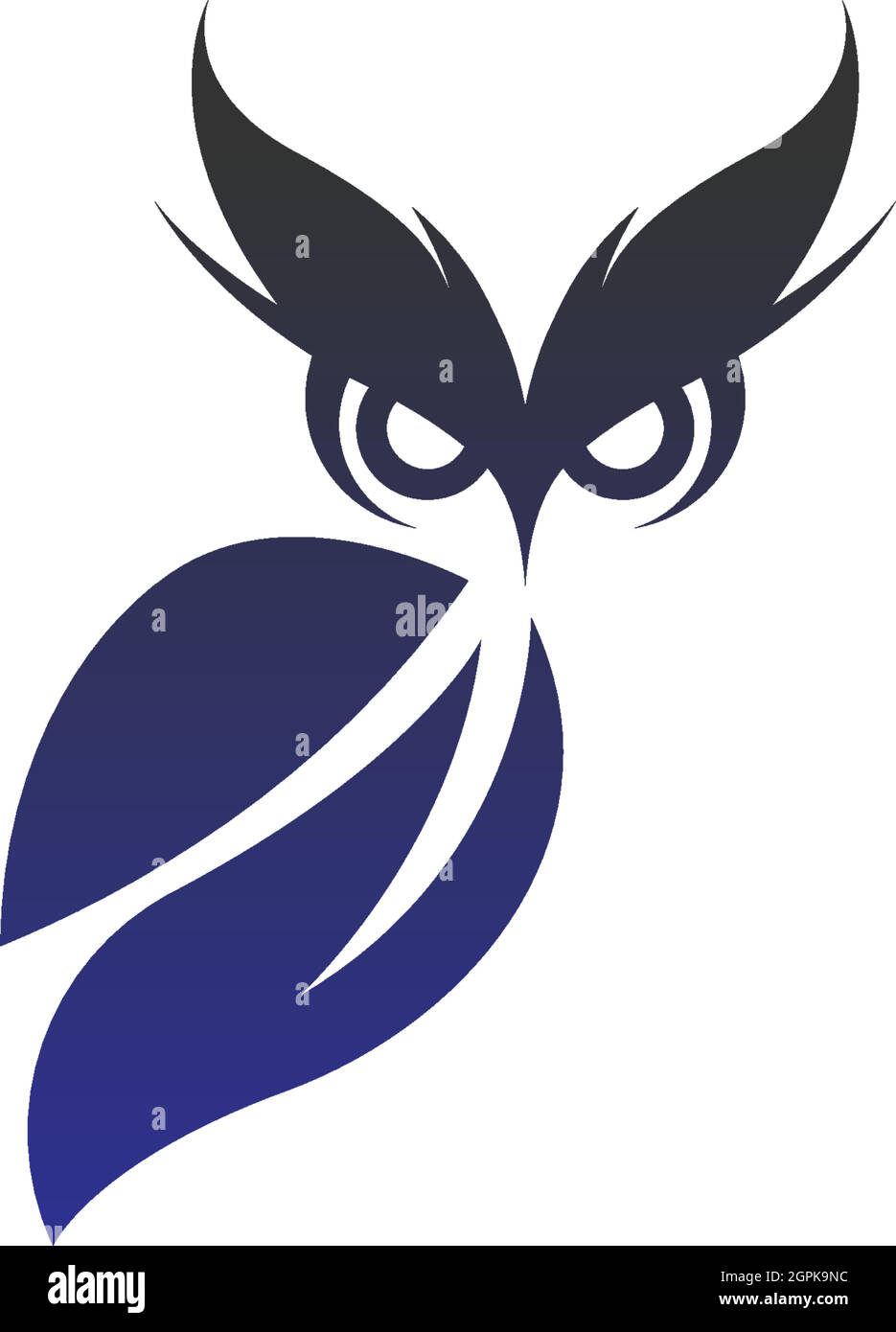 Owl logo vector icon design template Stock Vector Image & Art - Alamy