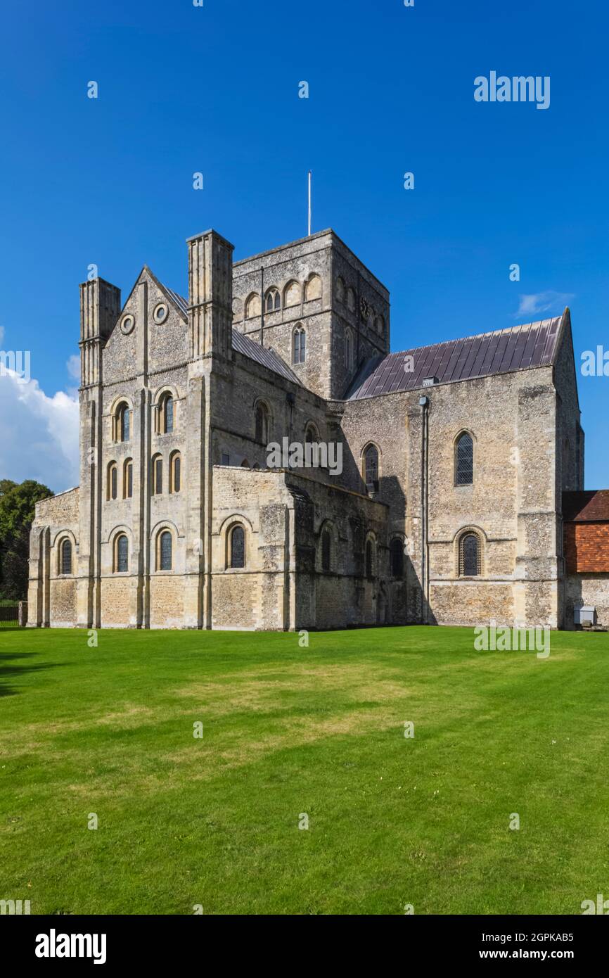 England, Winchester, Hospital of St Cross, The Church Stock Photo Alamy