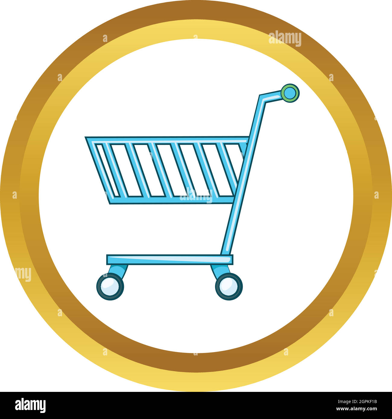 Shopping cart vector icon Stock Vector Image & Art - Alamy
