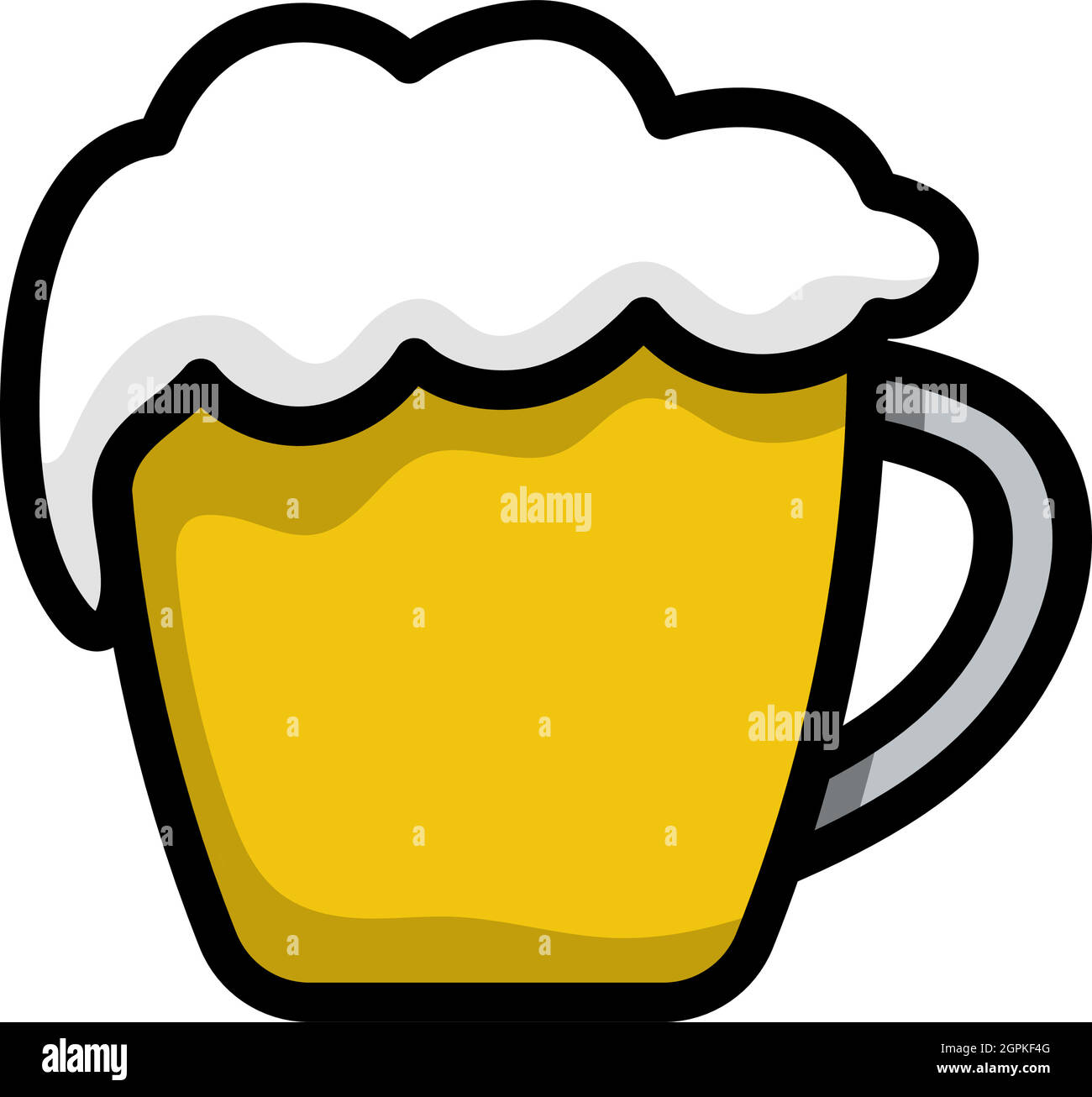 Mug Of Beer Icon Stock Vector