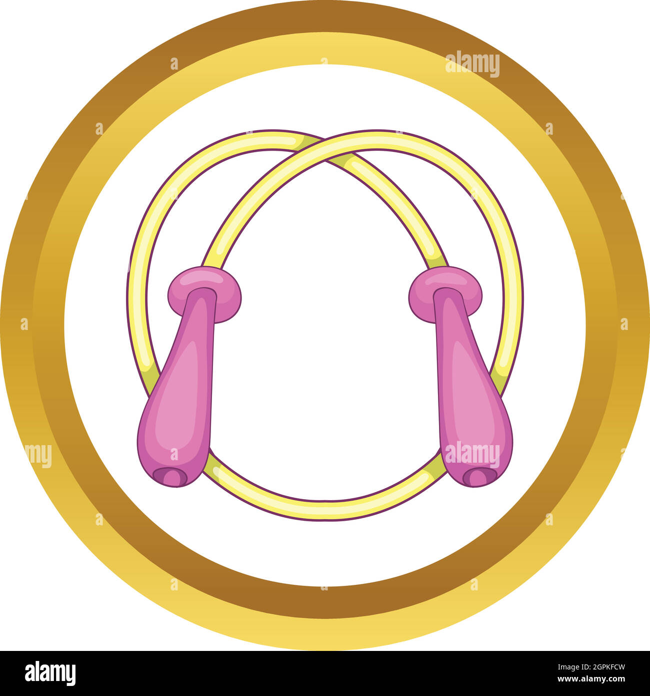 Skipping rope vector icon Stock Vector Image & Art Alamy