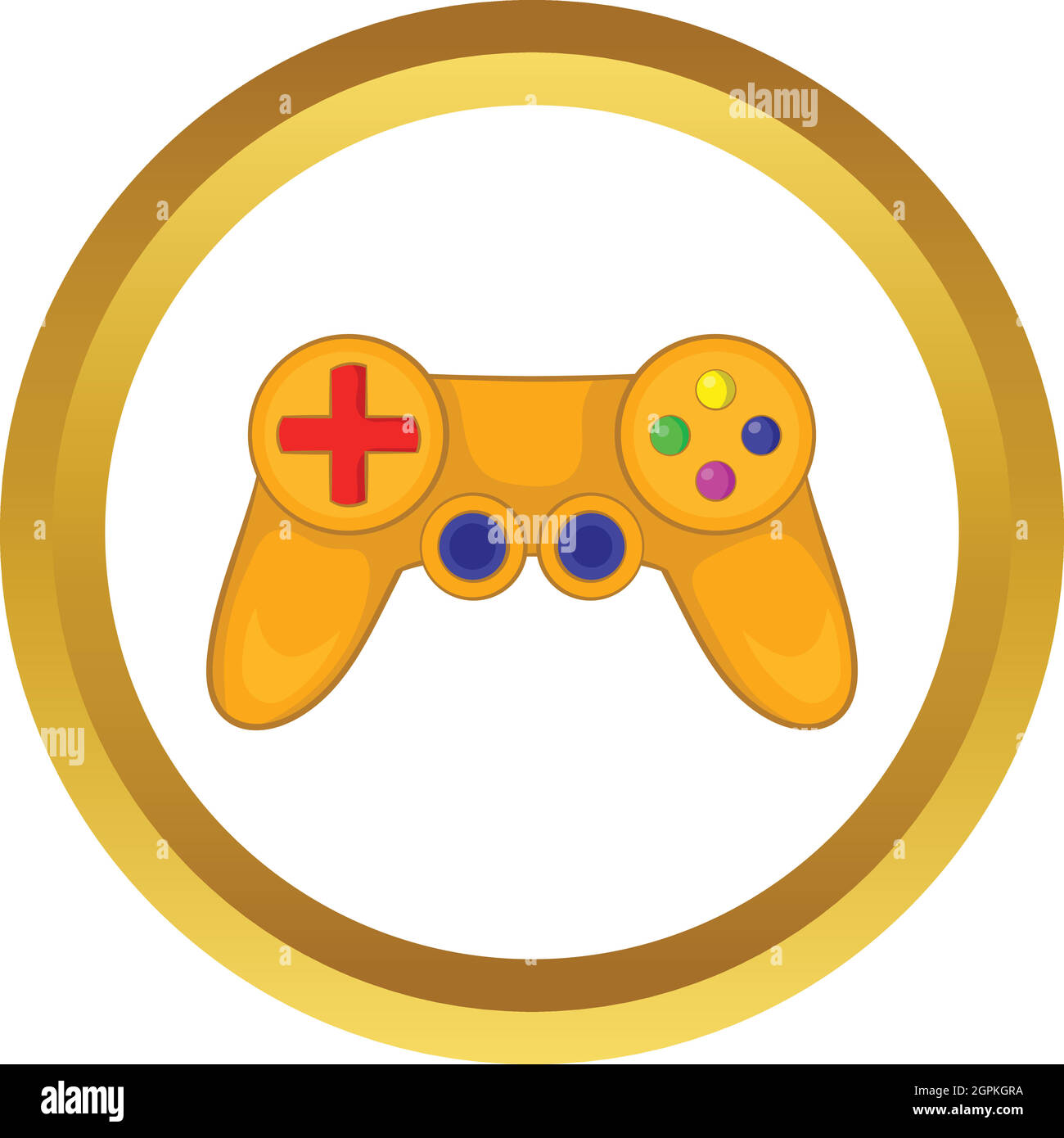 Video game controller vector icon Stock Vector