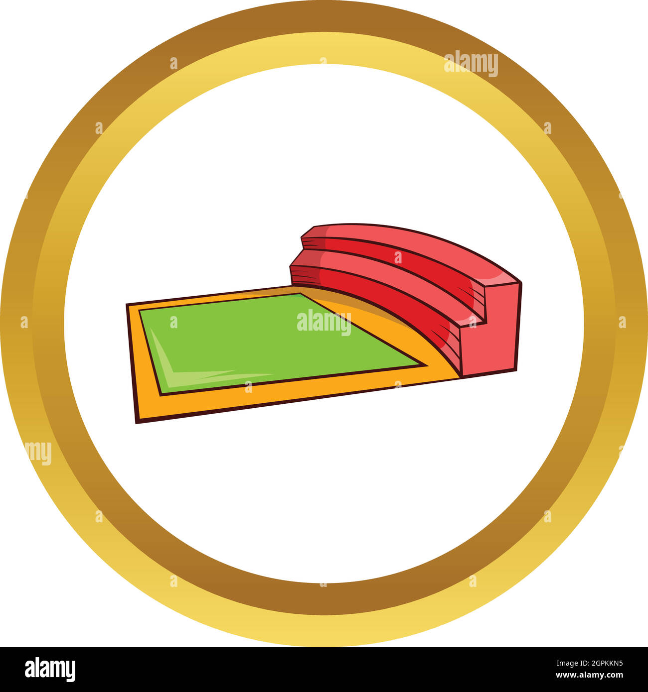 Small square field Stock Vector Images - Alamy