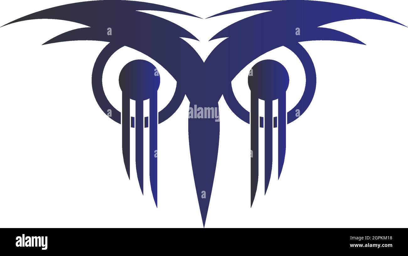 Owl logo vector icon design template Stock Vector Image & Art - Alamy