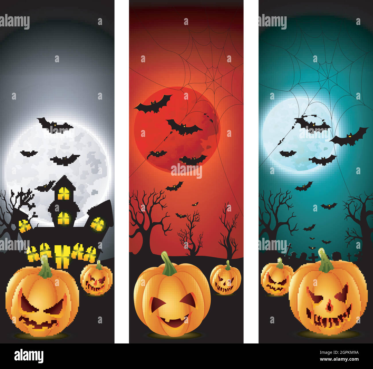 Horror banner hi-res stock photography and images - Alamy