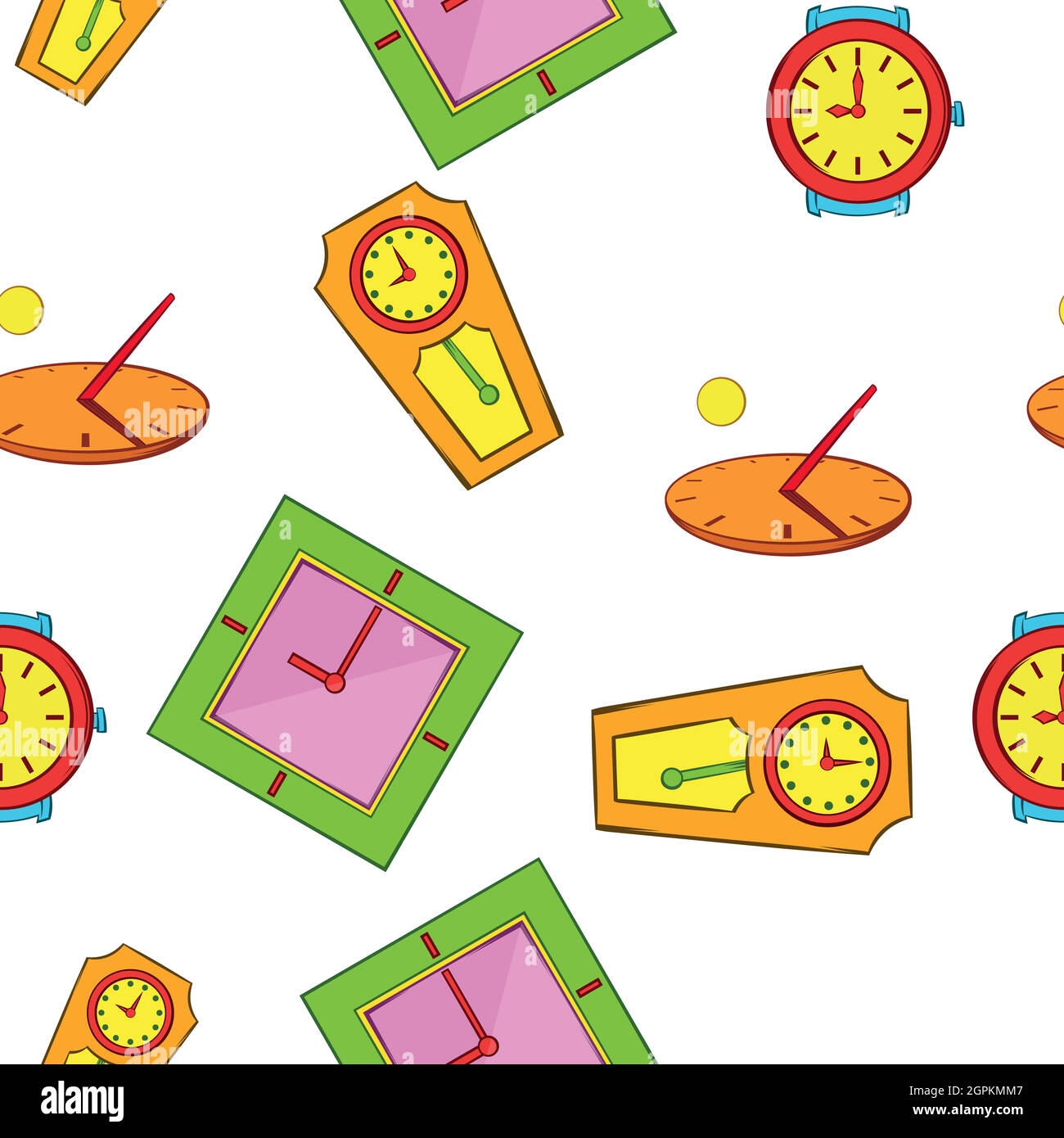 Solar wall clock Stock Vector Images - Alamy