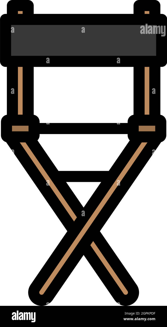 Director Chair Icon Stock Vector Image & Art Alamy