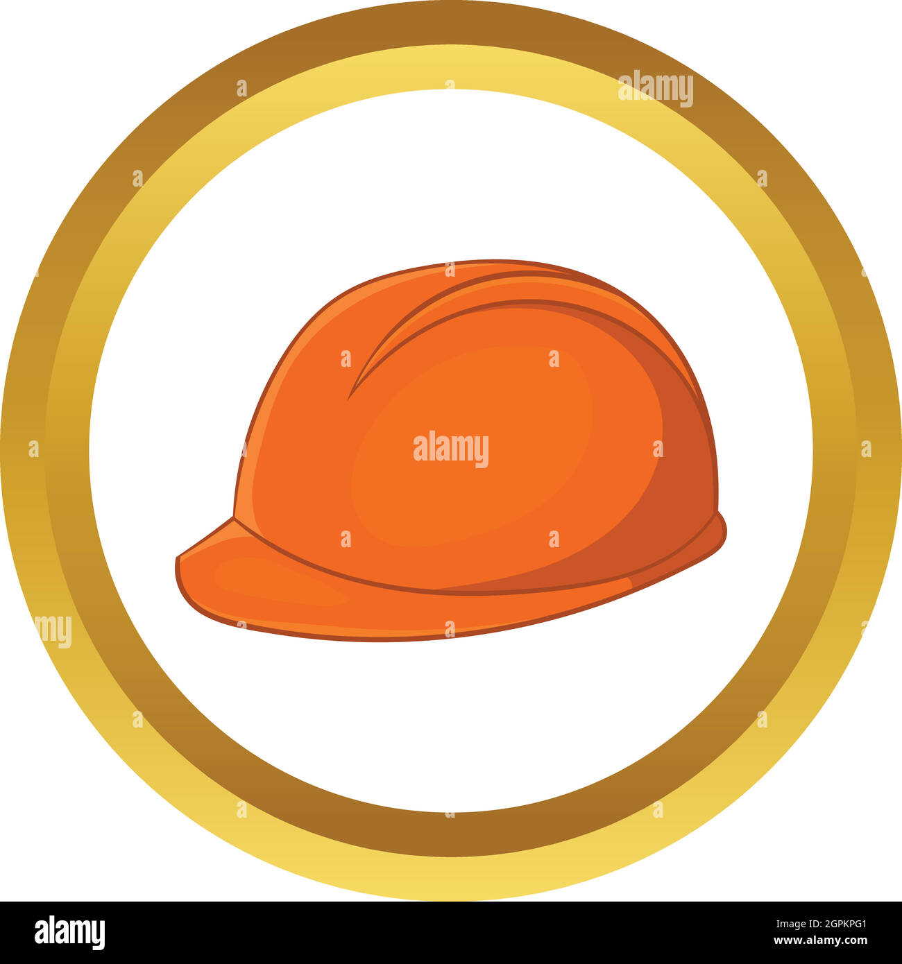 Construction helmet vector icon Stock Vector Image & Art Alamy