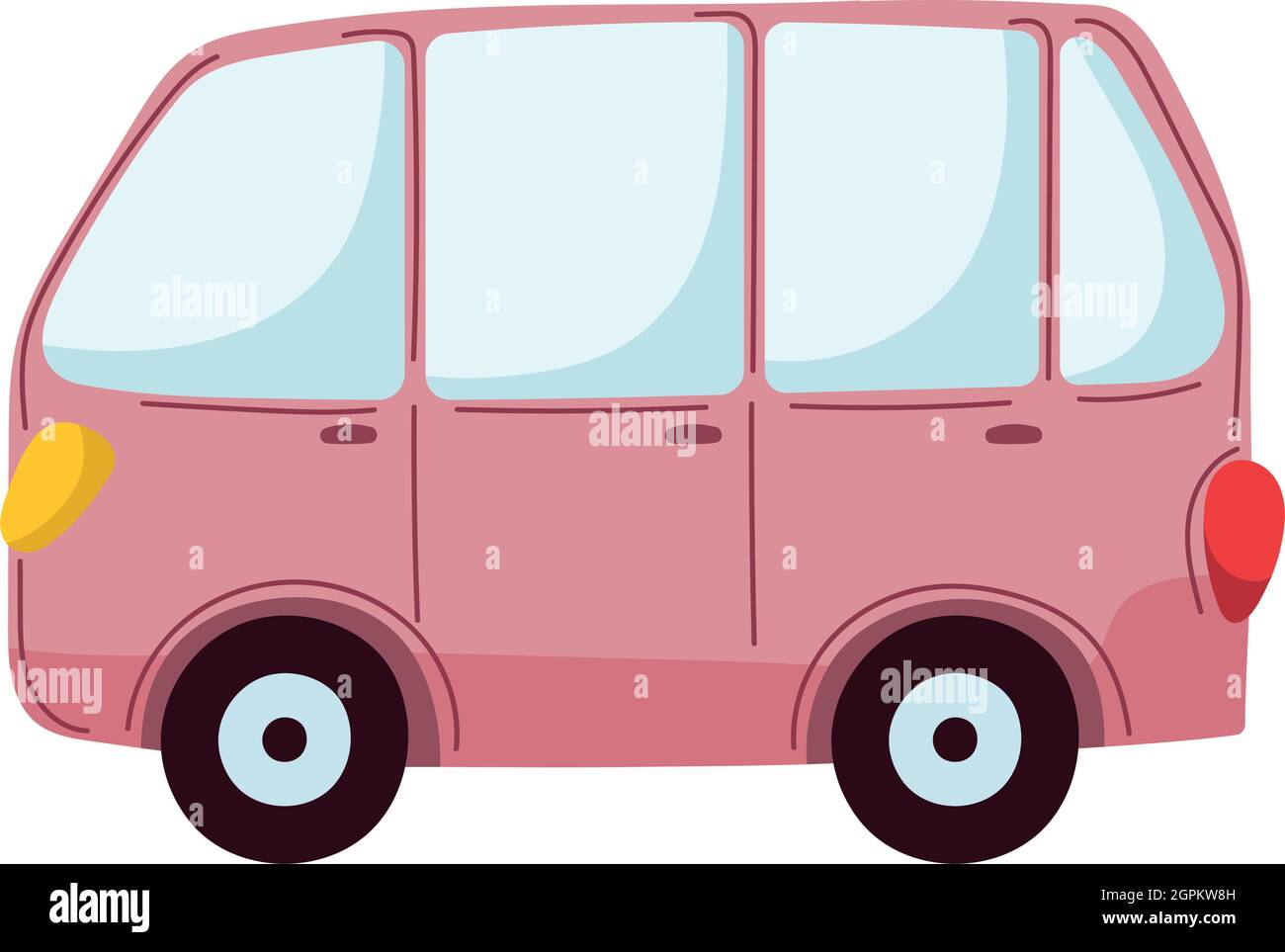 van car transport Stock Vector Image & Art - Alamy