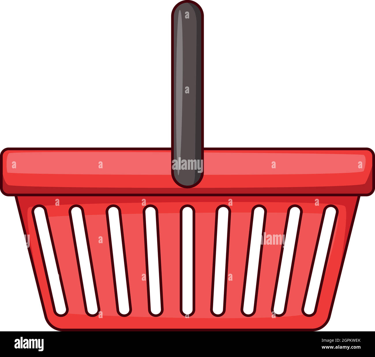 Shopping basket icon Stock Vector Images - Alamy