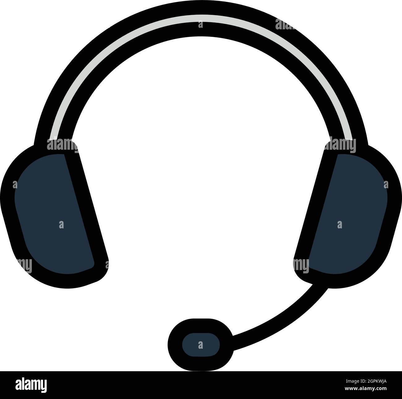Headset Icon Stock Vector