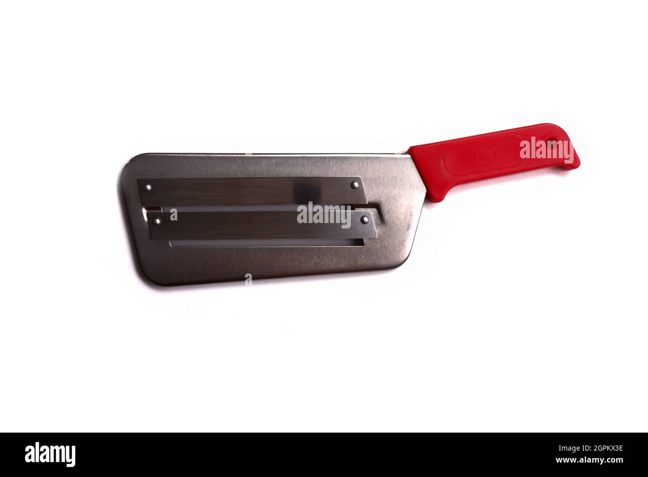 cabbage chopping knife, isolated on a white background Stock Photo Alamy