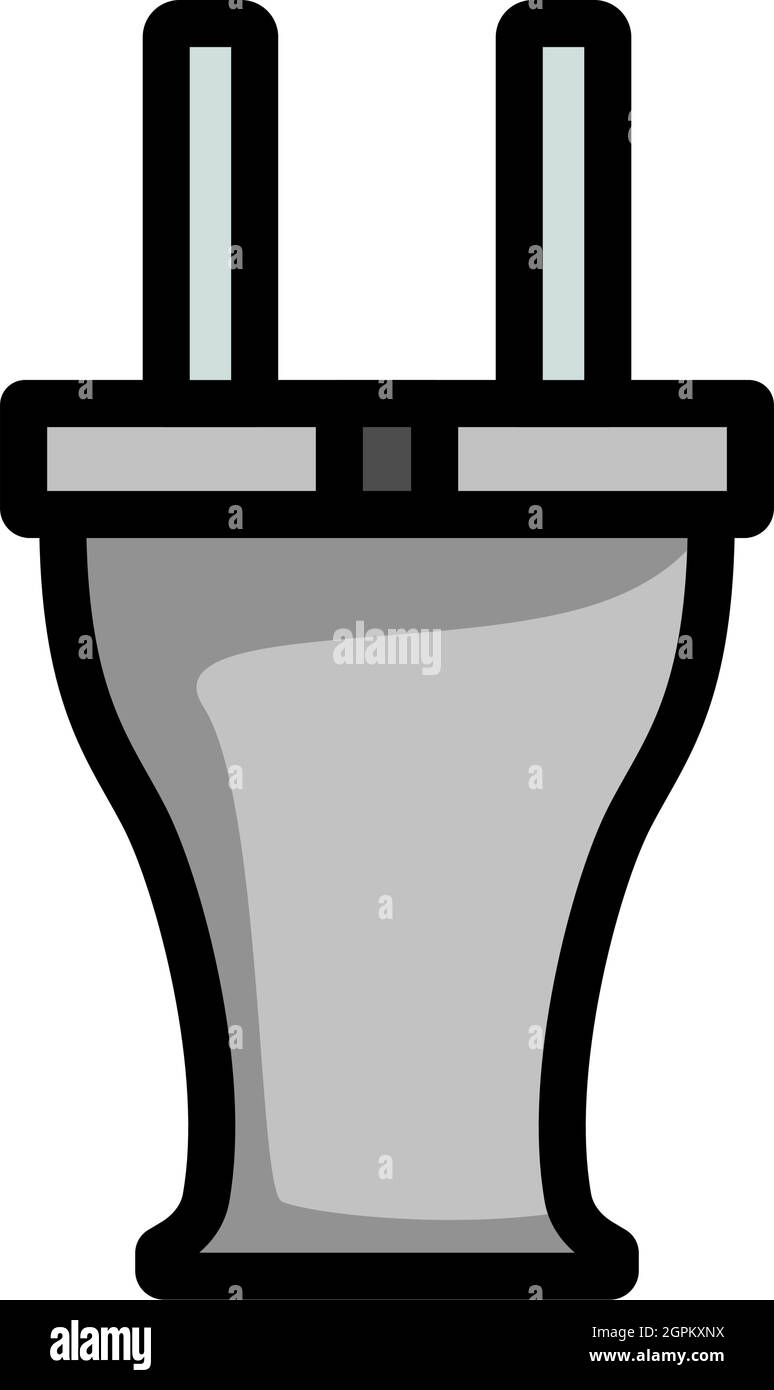 Electrical Plug Icon Stock Vector