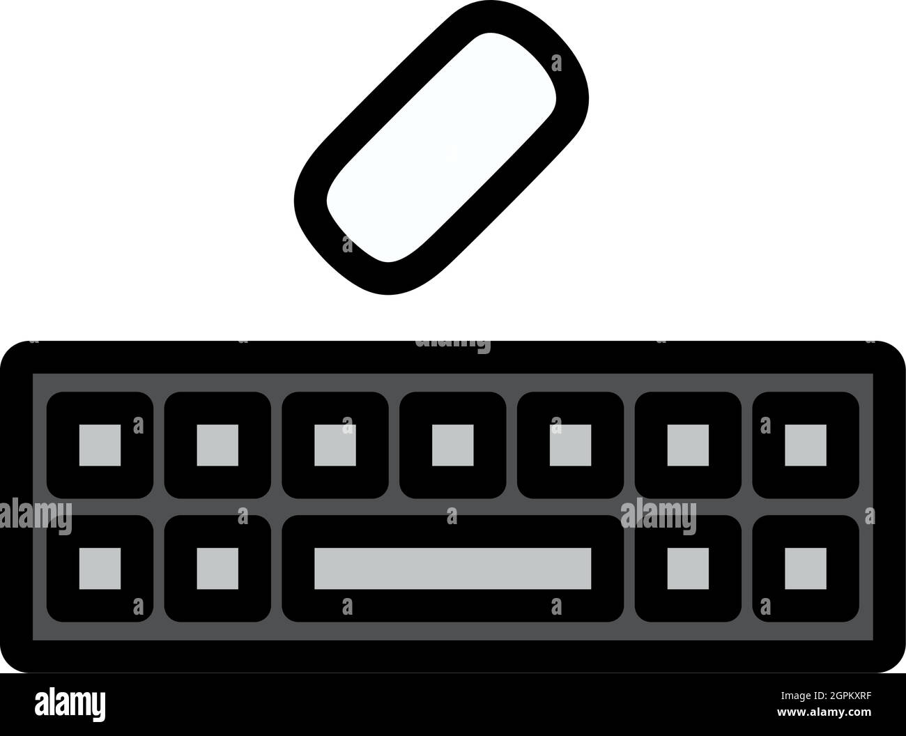 Keyboard Icon Stock Vector