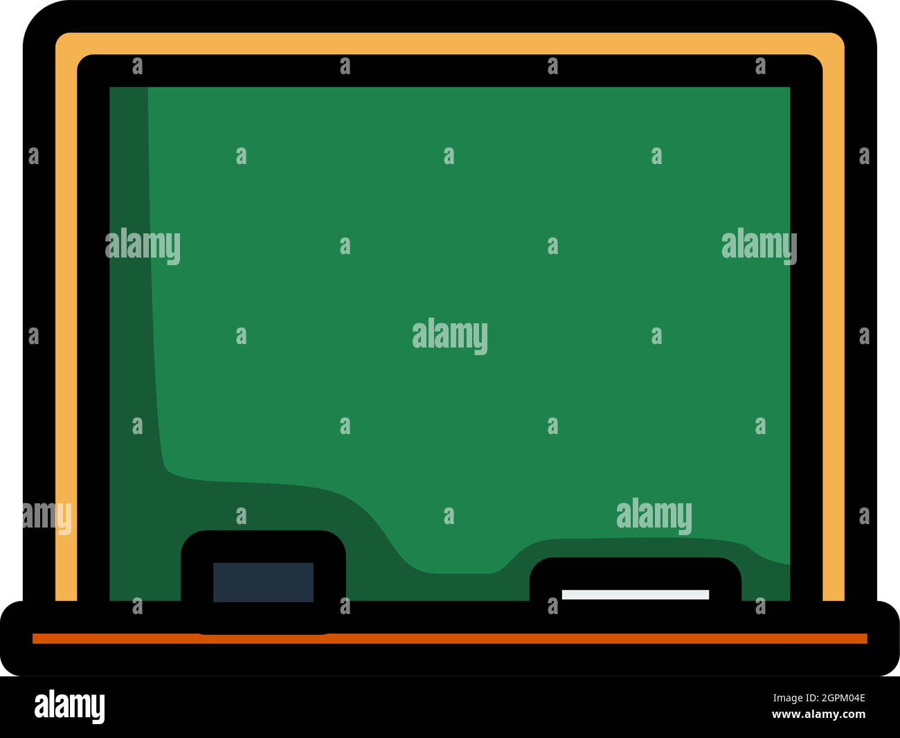 Icon Of Classroom Blackboard Stock Vector
