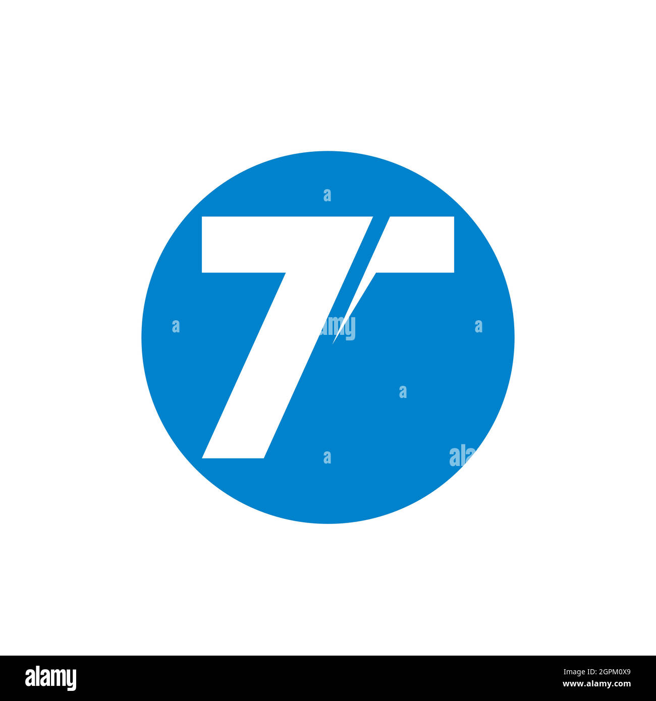 T logo and symbol vector Stock Vector