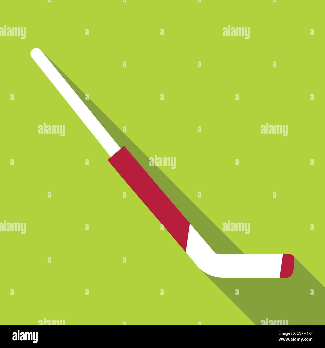 Hockey goalie stick icon, flat style Stock Vector Image & Art Alamy