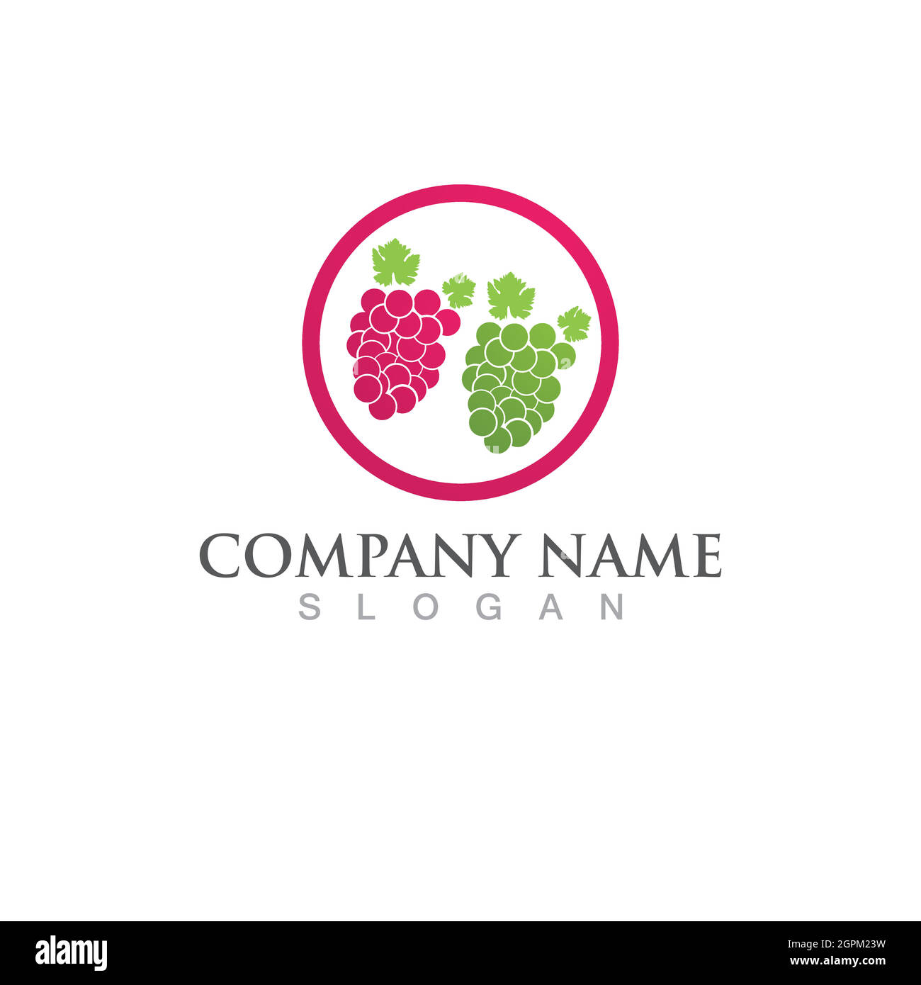 Grapes vector icon illustration design Stock Vector
