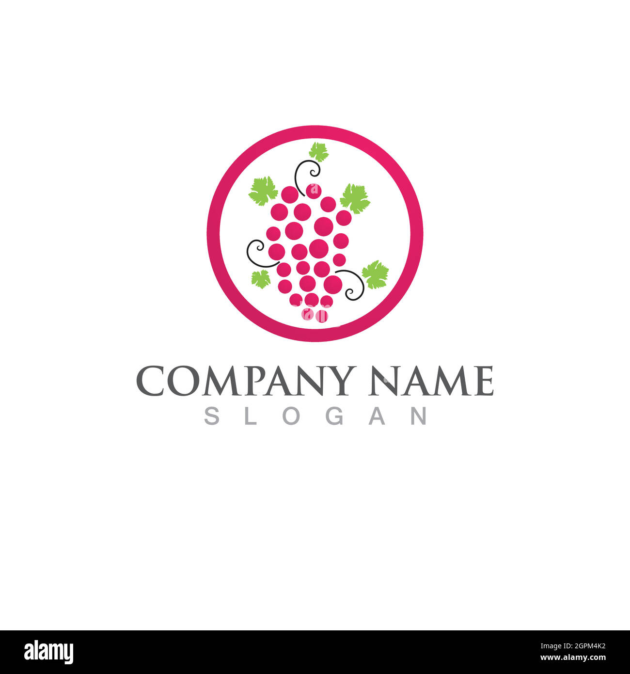 Grapes vector icon illustration design Stock Vector