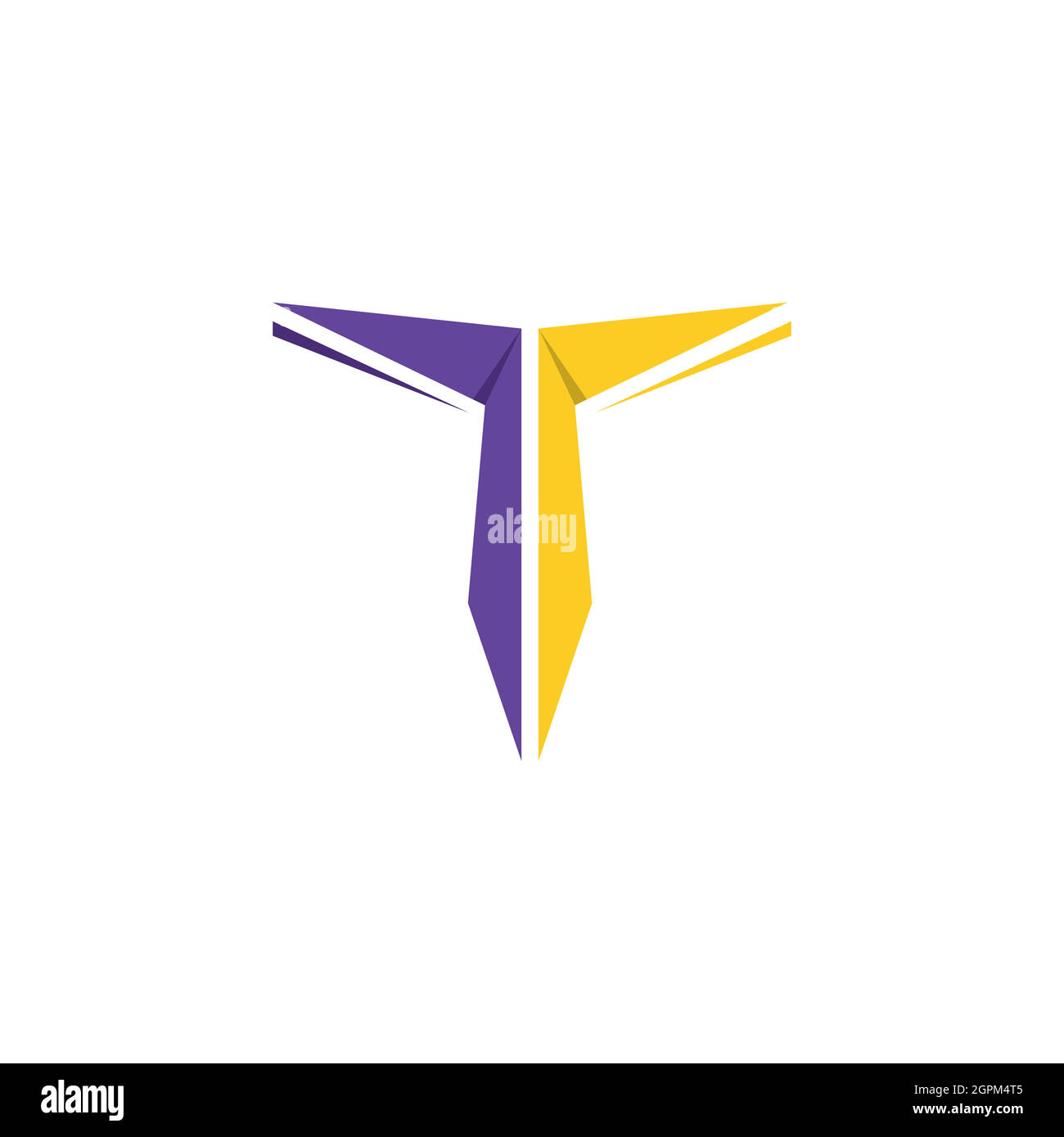 T logo and symbol vector Stock Vector