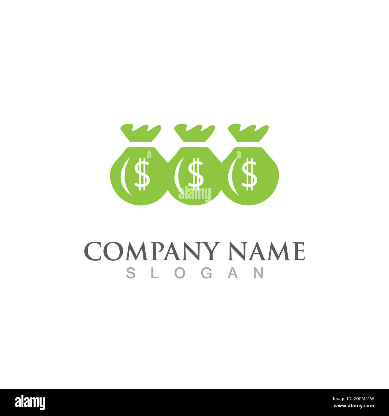 Money Bag icon Template vector Stock Vector