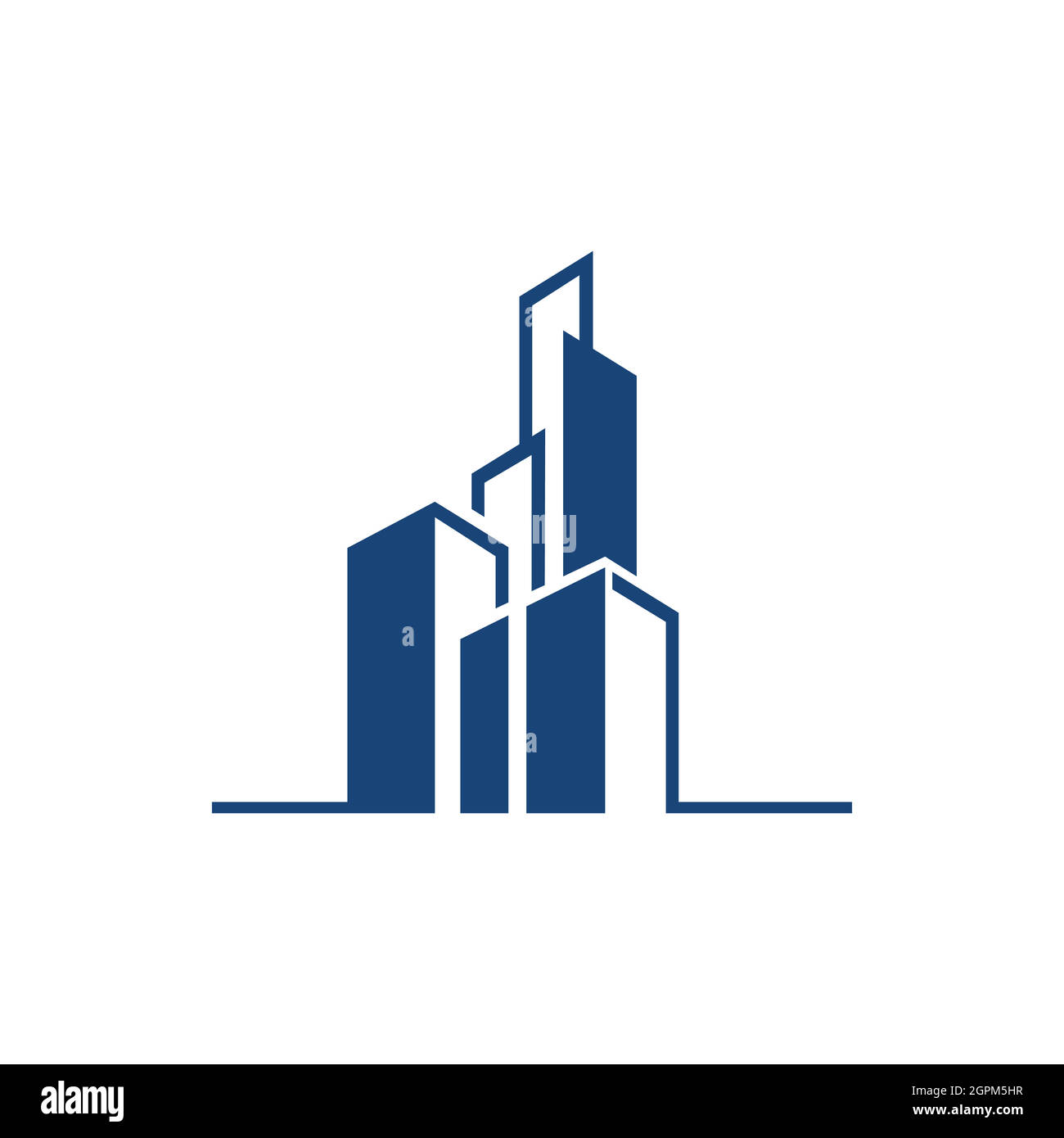 Building at the high line Stock Vector Images - Alamy