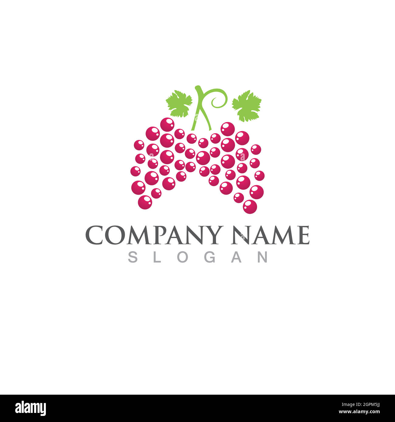 Grapes vector icon illustration design Stock Vector