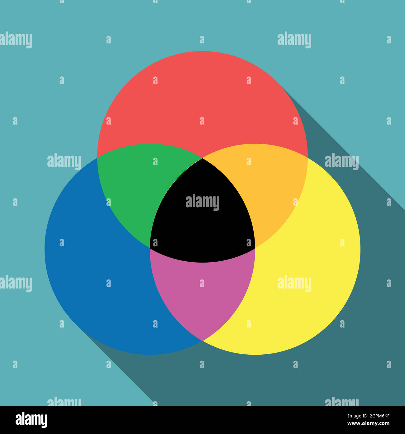 Color range spectrum circle round palette icon Stock Vector