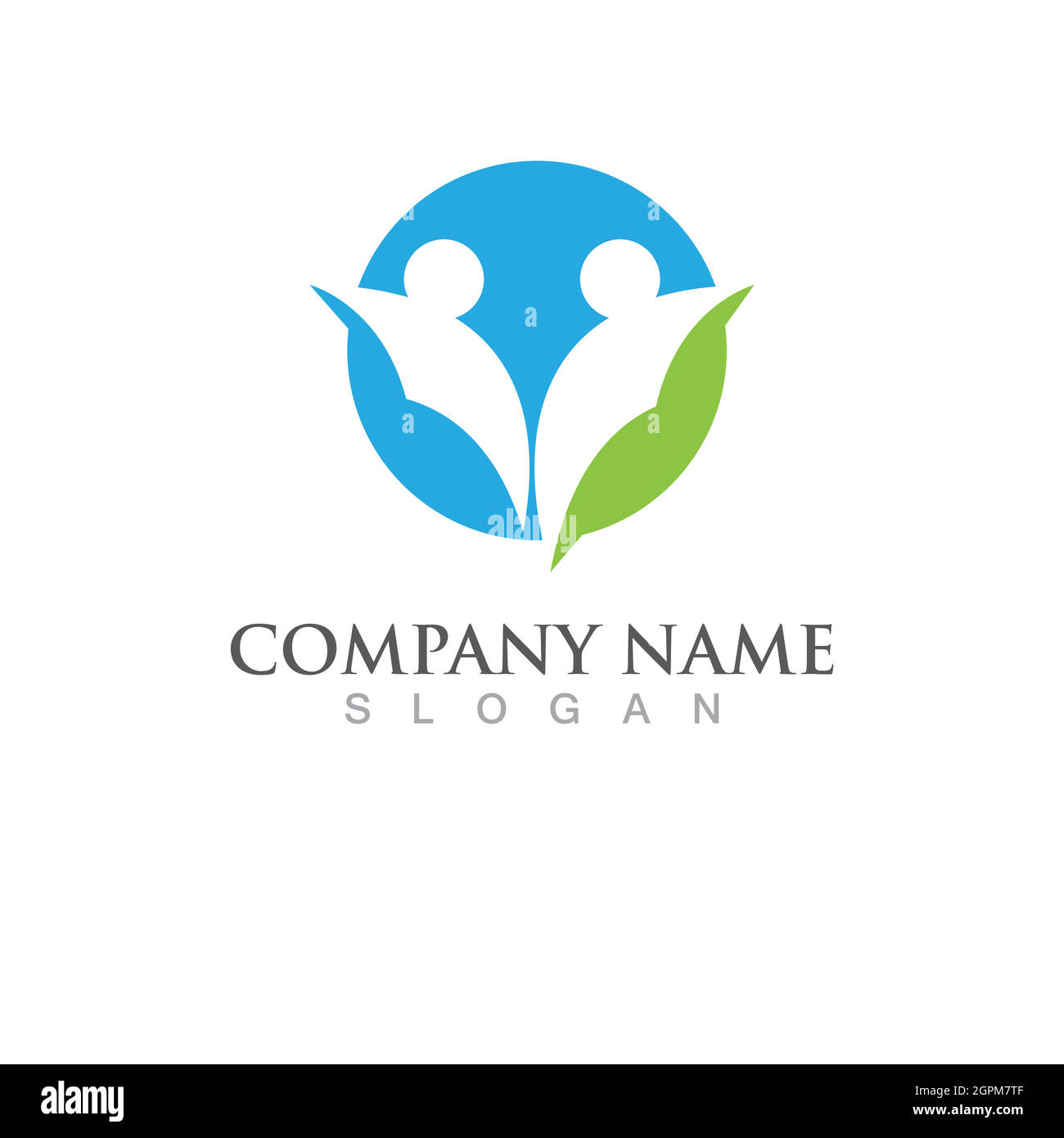 Family care health logo vector Stock Vector Image & Art Alamy