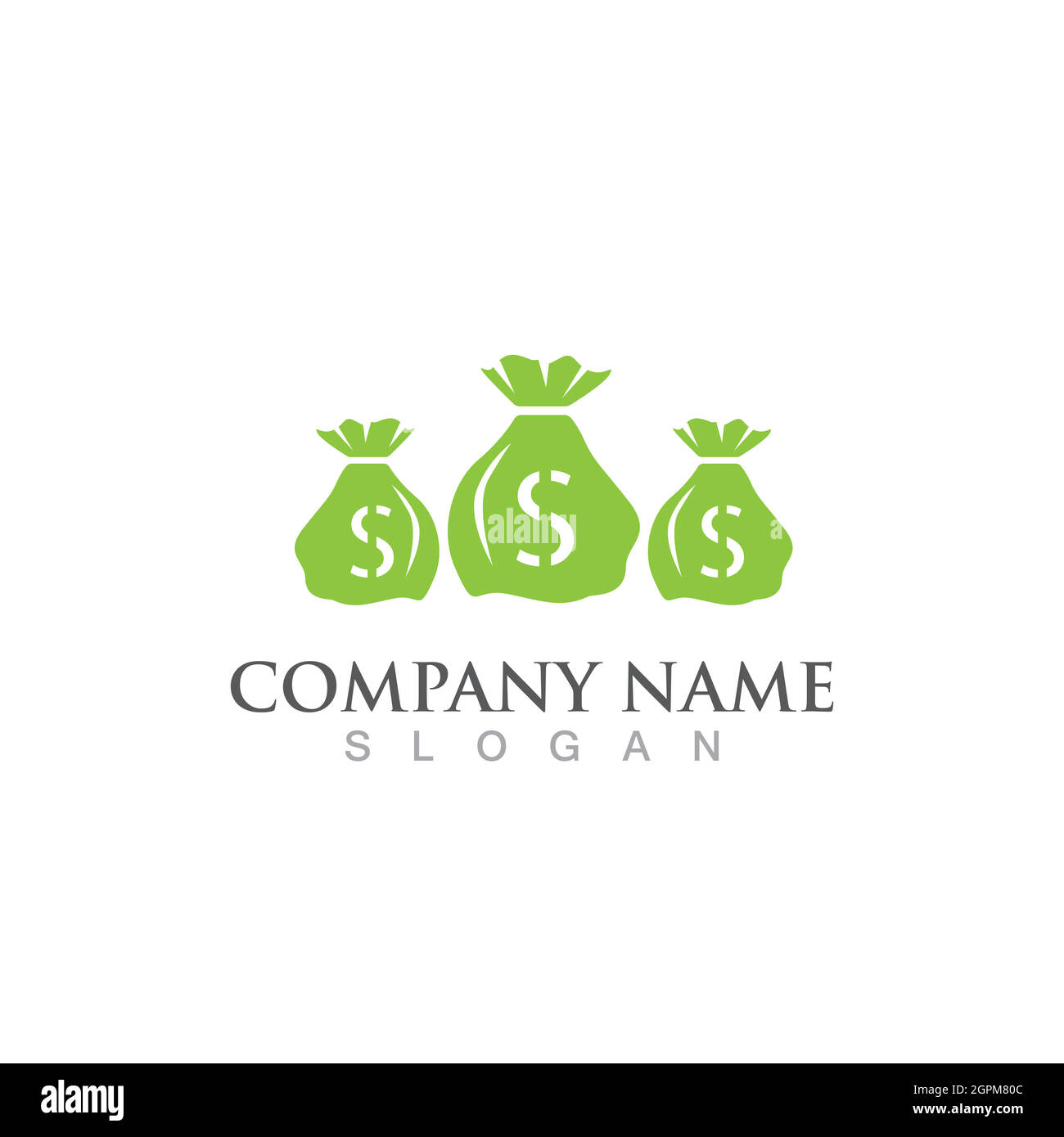 Money Bag icon Template vector Stock Vector