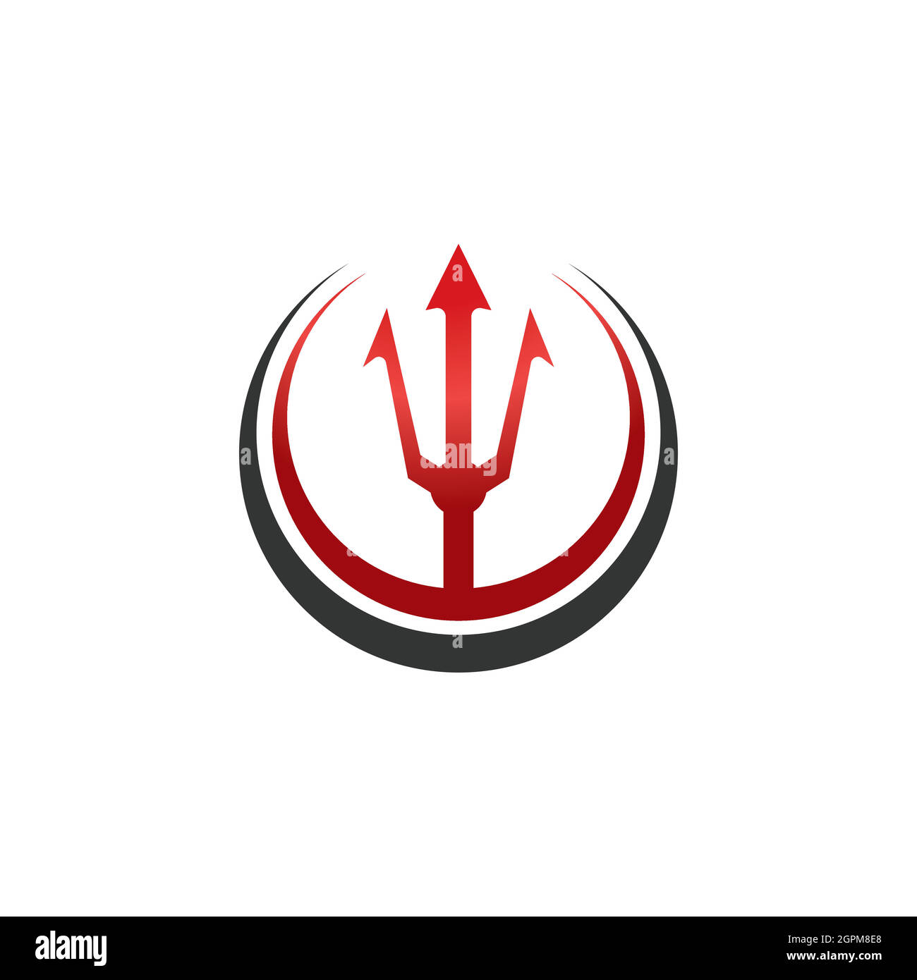 Trident Logo Template vector icon Stock Vector