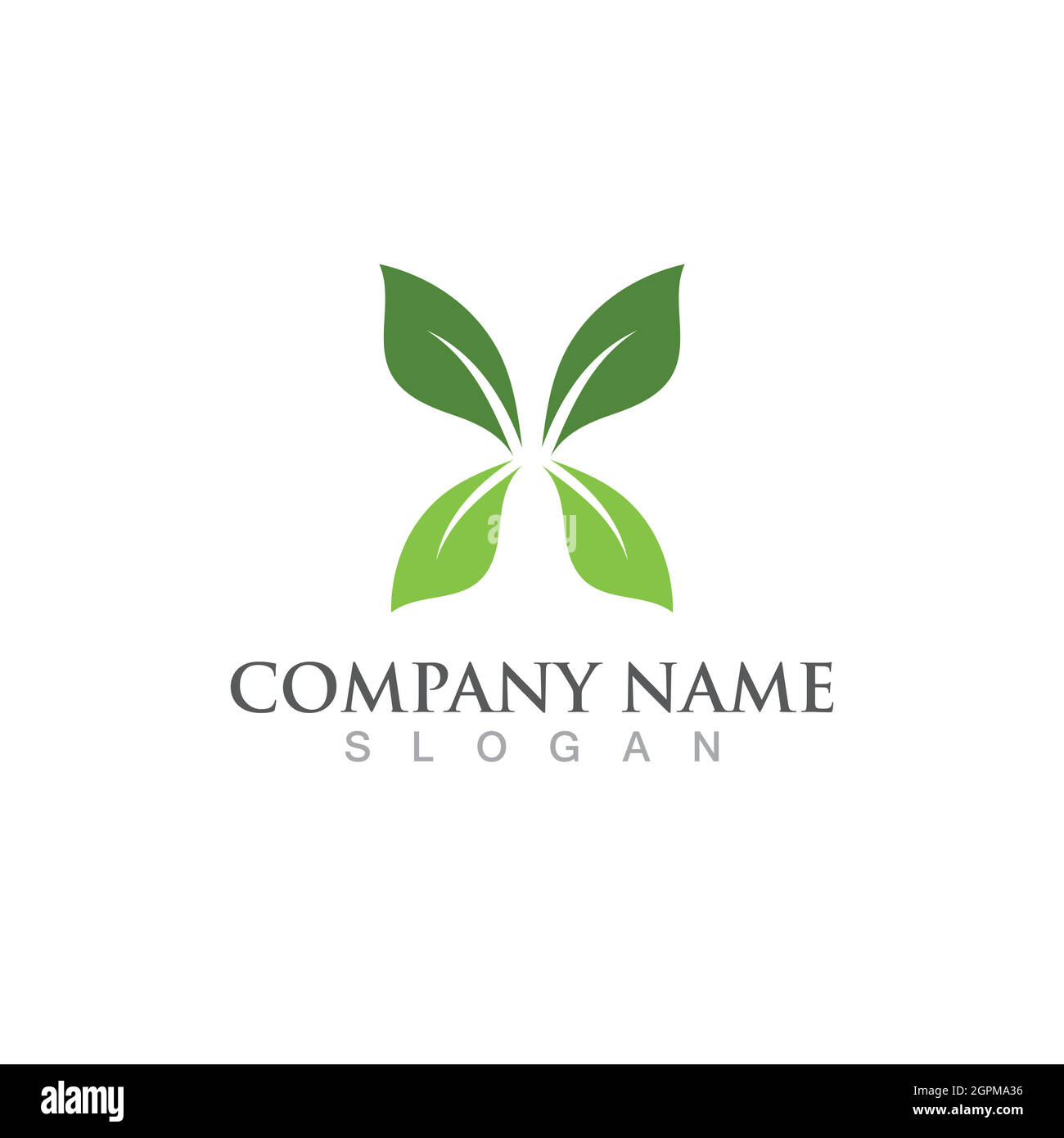 Logos of green Tree leaf ecology Stock Vector Image & Art - Alamy