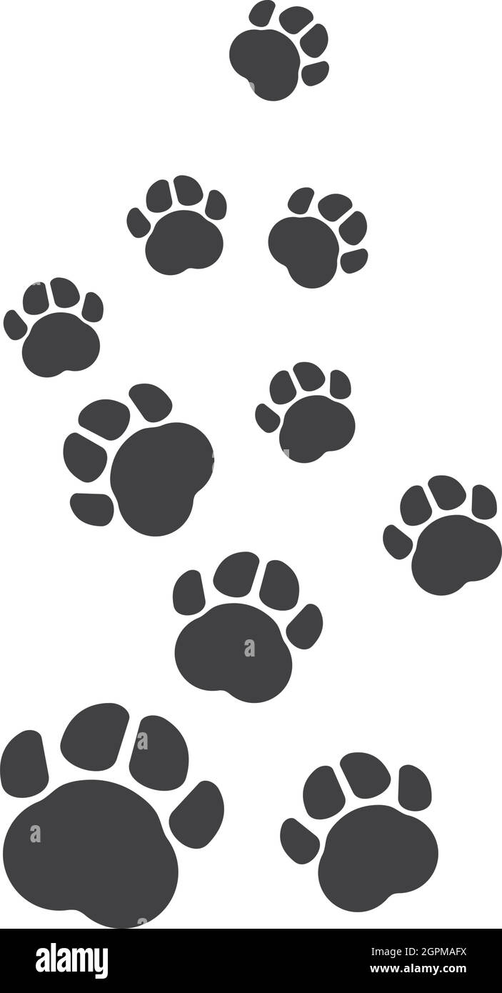 paw vector icon of pet illustration design Stock Vector Image & Art - Alamy