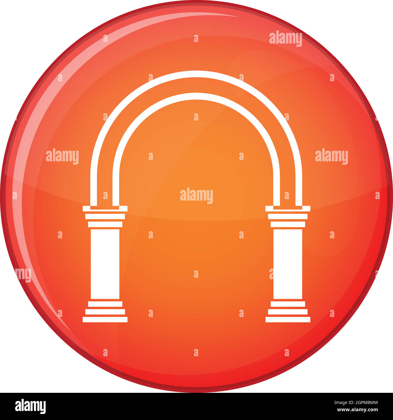 Arch icon, flat style Stock Vector Image & Art - Alamy