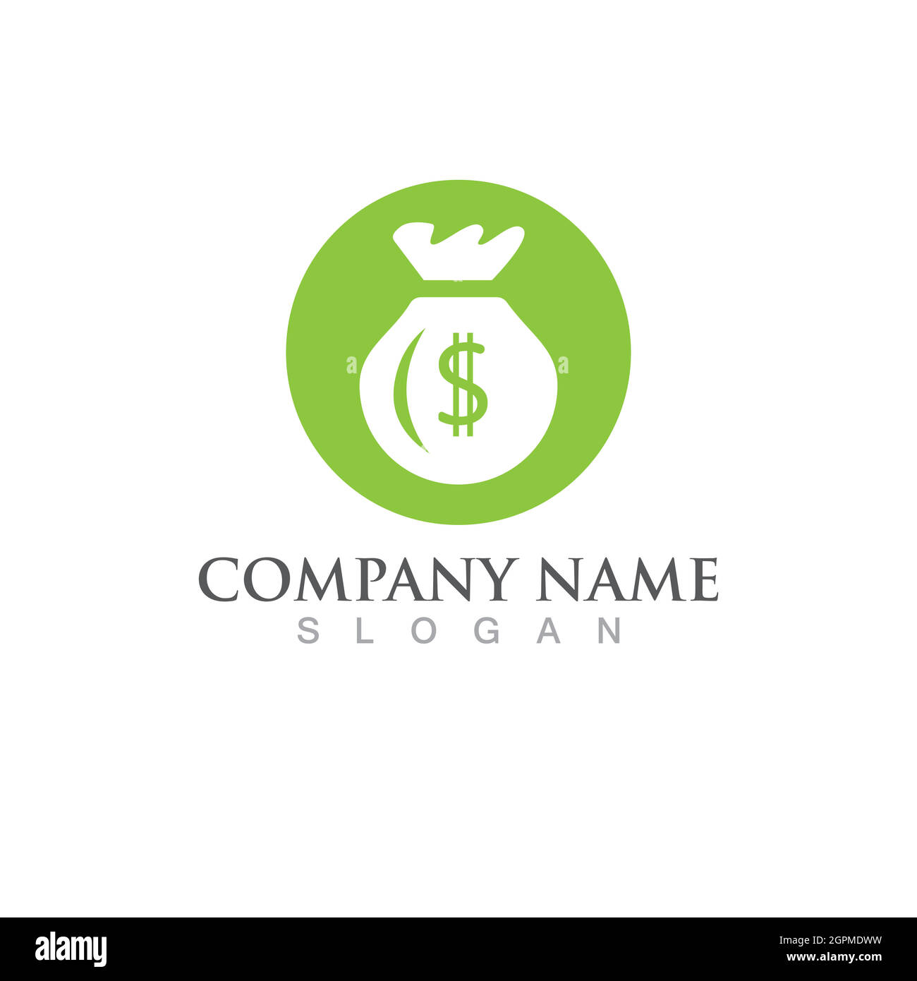 Money Bag icon Template vector Stock Vector