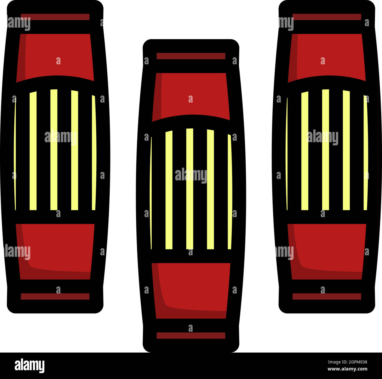 Spaghetti Package Icon Stock Vector