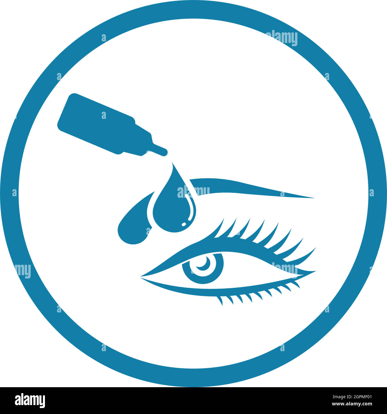ear drops vector illustration icon Stock Vector