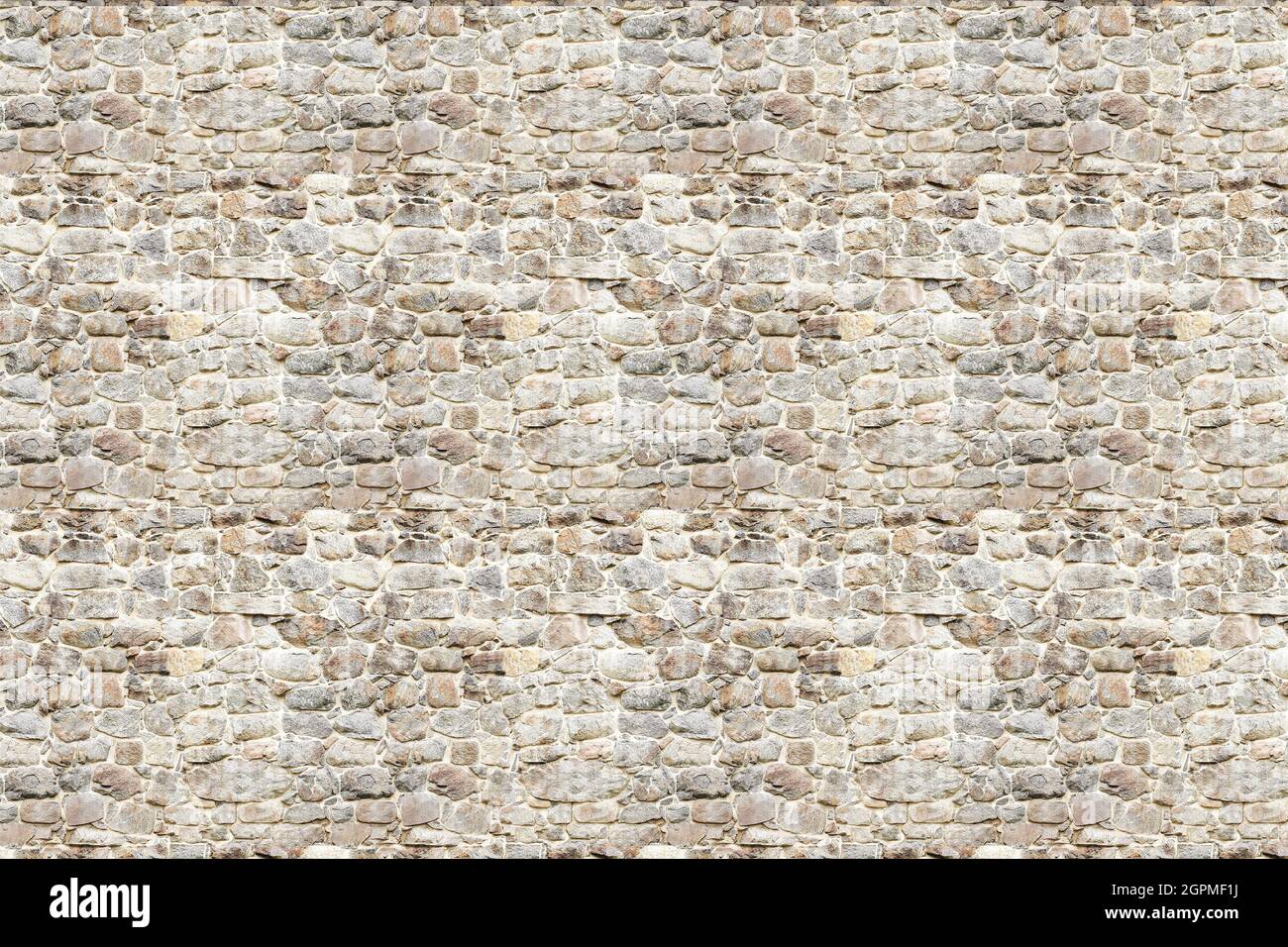 Stone pavement with abstract pattern Stock Photo