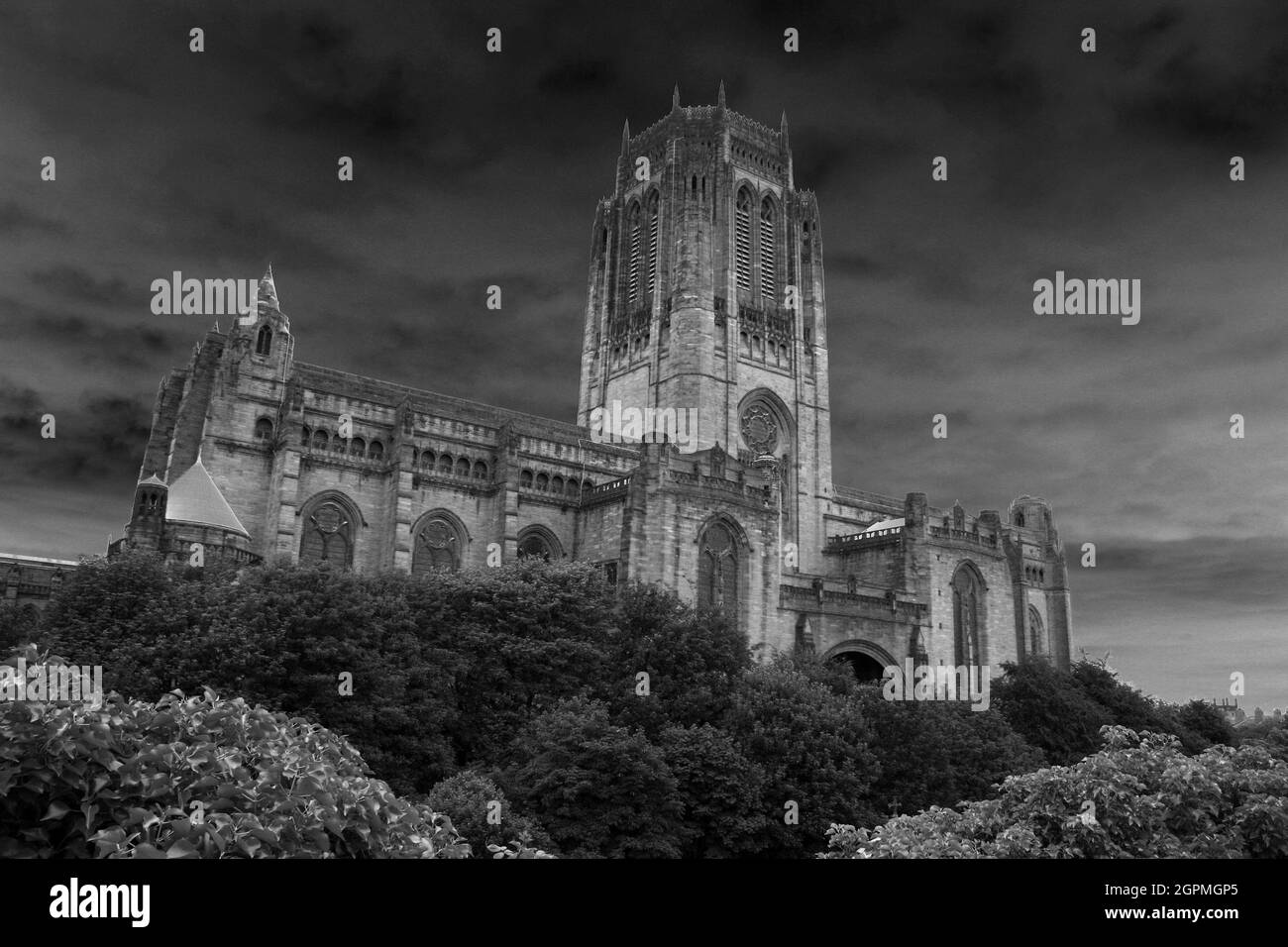 Liverpool's Anglican Cathedral, UK Stock Photo